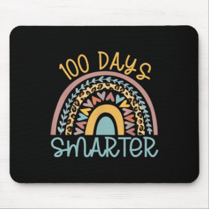 Tapis De Souris Jour De L'École Enseignant 100 Jours Smarter Leopa