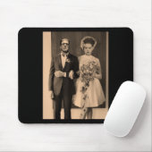 Tapis De Souris Jour de mariage Dapper Frankenstein - Monster Hall (Avec souris)