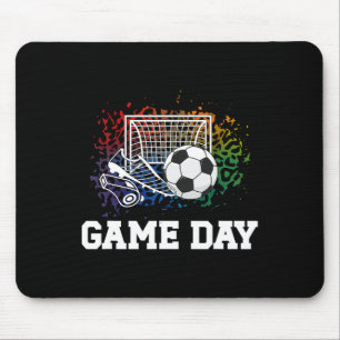 Tapis De Souris Jour de match de football Jour de match de footbal
