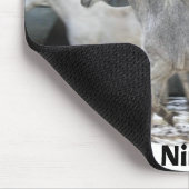 Tapis De Souris Jour de neige de quarante jours de Niner (Coin)