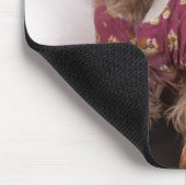 Tapis De Souris Jour de pyjama de Yorkie (Coin)