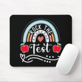 Tapis De Souris Jour de test de l'enseignant de test Jour de test (Avec souris)