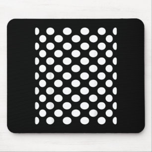 Tapis De Souris Jour des Points Points de Polka Fun Abstrait