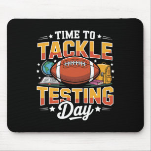 Tapis De Souris Jour d'essai Stade Football Taquet Test Jour Sport