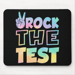 Tapis De Souris Jour d'essais Test Retro Motivational Teacher St