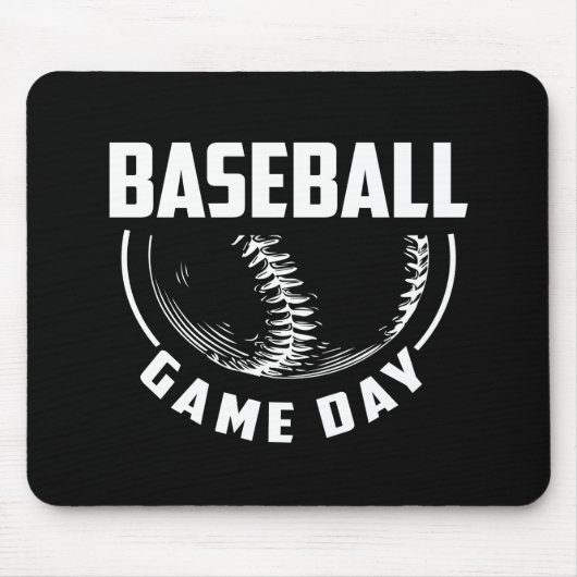 Tapis De Souris Jour du baseball (Devant)