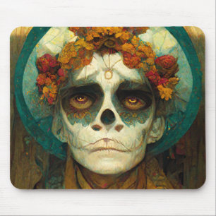 Tapis De Souris Jour Du Crâne De 2 Imaginaires Morts