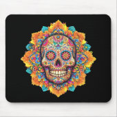 Tapis De Souris Jour du crâne de sucre mort (Devant)