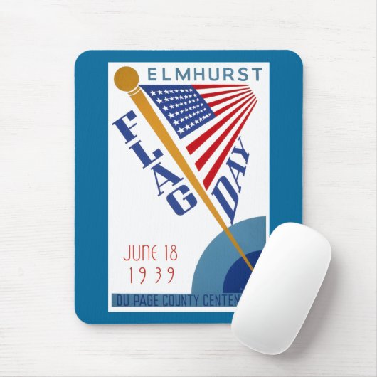 Tapis De Souris Jour du drapeau (Avec souris)
