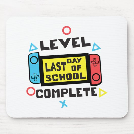 Tapis De Souris Jour Du Jeu De L'École (Devant)