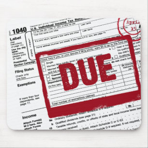 Tapis De Souris Jour fiscal