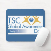 Tapis De Souris Jour global Mousepad de conscience (Avec souris)