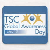 Tapis De Souris Jour global Mousepad de conscience (Devant)