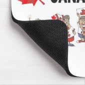 Tapis De Souris Jour heureux du Canada (Coin)