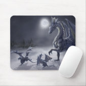 Tapis De Souris Jour Mousepad de neige (Avec souris)