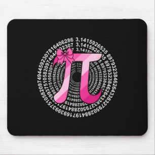 Tapis De Souris Jour Pi 3.14159 Symbole Pi Pi Rose Cute Science Et