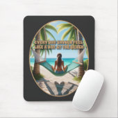 Tapis De Souris Journée à la plage (Avec souris)