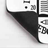 Tapis De Souris Journée internationale du jeu Souris (Coin)