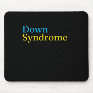 Tapis De Souris Journée Mondiale Contre Le Syndrome Pour Lutter Co