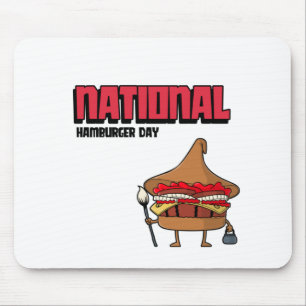 Tapis De Souris Journée nationale du hamburger