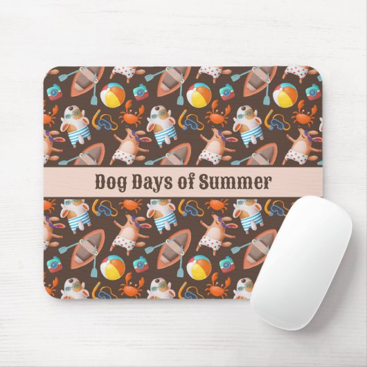 Tapis De Souris Jours de Chien d'Été (Avec souris)