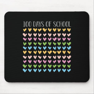 Tapis De Souris Jours De Coeurs D'École 100ème Vintage Professeur