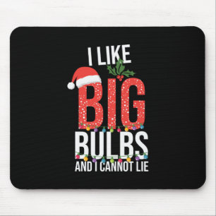 Tapis De Souris Jours de Noël J'aime les grosses bulles