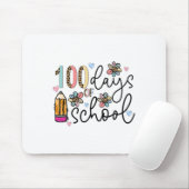 Tapis De Souris Jours d'école 100e jour d'école (Avec souris)