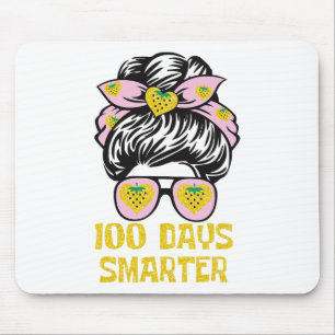 Tapis De Souris Jours Filles Intelligentes Nid de Cheveux Décoiffé