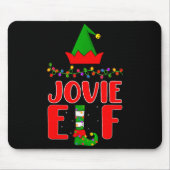 Tapis De Souris Jovie Elf Matching Family Lighting Christmas  (Devant)