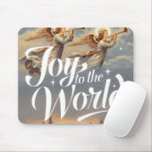 Tapis De Souris Joy to the World Christmas Design (Avec souris)