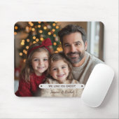 Tapis De Souris Joyeuse Fête des Pères (Avec souris)