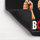 Tapis De Souris Joyeuse fête du travail (Coin)