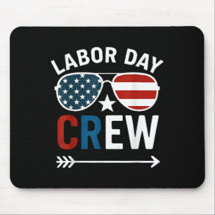 Tapis De Souris Joyeuse Fête du Travail Patriot Joyeux Fête du Tra