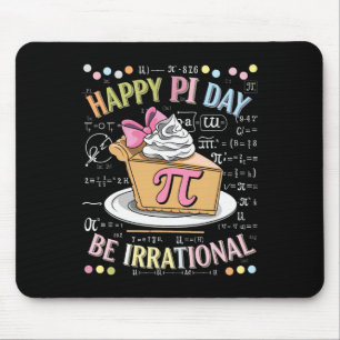 Tapis De Souris Joyeuse Fête Pi Drôle de Math Coach Professeur Pi