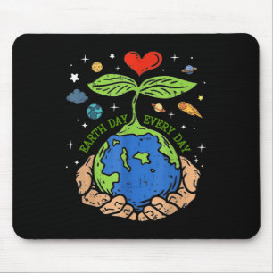 Tapis De Souris Joyeuse Journée de la Terre 2024 Sauvez Notre Plan