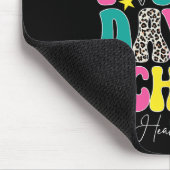 Tapis De Souris Joyeuse première journée d'école Groovy Headstart  (Coin)