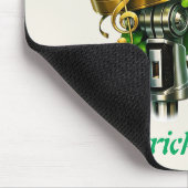 Tapis De Souris Joyeuse Saint-Patrick Trèfle & Microphone (Coin)