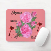 tapis de souris "joyeuse sans Valentin" (Avec souris)