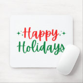 Tapis De Souris Joyeuses fêtes (Avec souris)