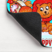 Tapis De Souris Joyeuses fêtes à Mousepad (Coin)