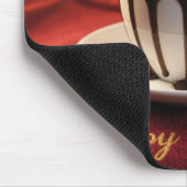 Tapis De Souris Joyeuses Fêtes Chocolat Chaud (Coin)