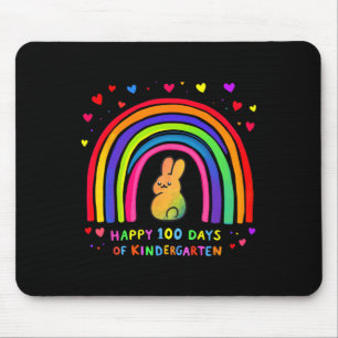Tapis De Souris Joyeux 100 Jours De Jardin D'Enfant Grotte Arc-En-