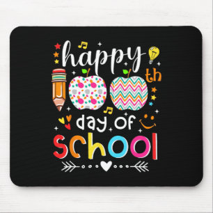 Tapis De Souris Joyeux 100 Jours D'école Prof Cute 100ème Jour D'é