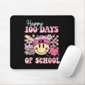 Tapis De Souris Joyeux 100 Jours D'Enseignant Enfants Retro Super (Avec souris)
