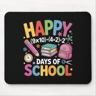 Tapis De Souris Joyeux 100 Jours Équation Mathématique Scolaire 10
