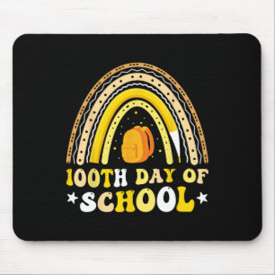 Tapis De Souris Joyeux 100e jour d'école Étudiants Enfants Enseign