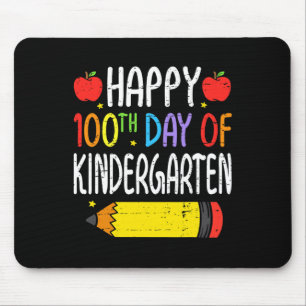 Tapis De Souris Joyeux 100e Jour D'Enseignant Étudiants 1