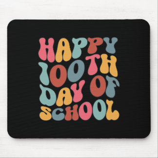 Tapis De Souris Joyeux 100ème Jour De L'École Rétro 100 Jours Ense