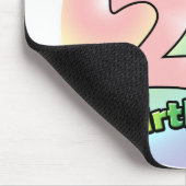 Tapis De Souris Joyeux 25ème anniversaire (roze) (Coin)